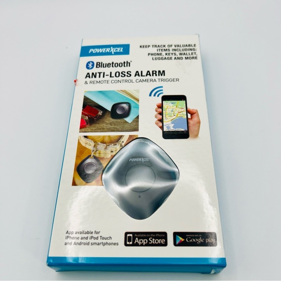 POWERXCEL Bluetooth ANTI-LOSS ALARM & REMOTE CAMERA TRIGGER, GPS TRACKER - Picture 5 of 8